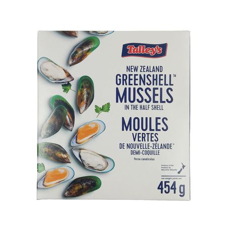 新西蘭綠殼青口 New Zealand Greenshell Mussels 454g x 20