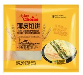 亞洲優選薄皮餡餅 韭菜雞蛋 Soft Stuffed Pancake - Chinese Chives Egg 675g