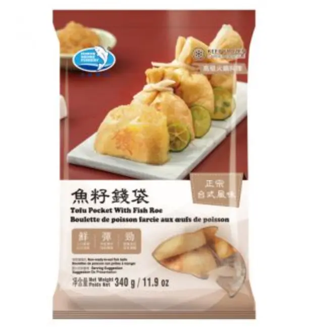 北洋海產魚籽錢袋 Tofu Pocket with Fish Roe 340g