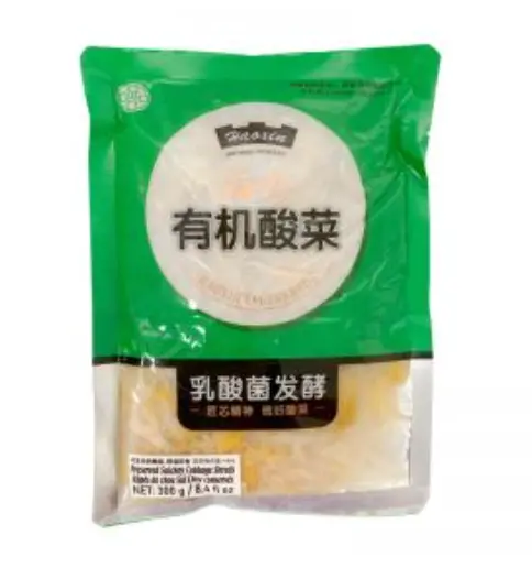 好芯有機酸菜絲 300g (冷藏）x 20