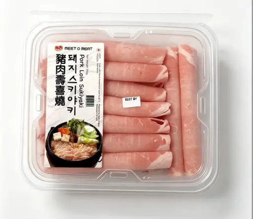 [4110015] Pork Sukiyaki Sliced Pork Loin 日式豬肉壽喜燒 300g