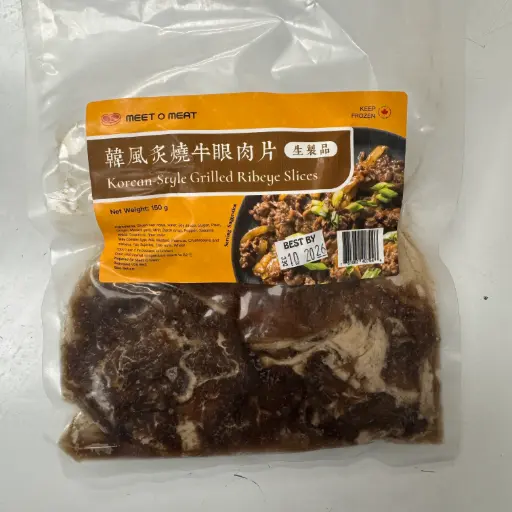 Korean BBQ - Korean Style Grilled Ribeye Slices 韓風炙燒牛眼肉片 150g