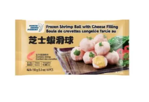 [5200025] 北洋海產芝士蝦滑球 NSF Frozen Shrimp Ball with Cheese Filling 150g