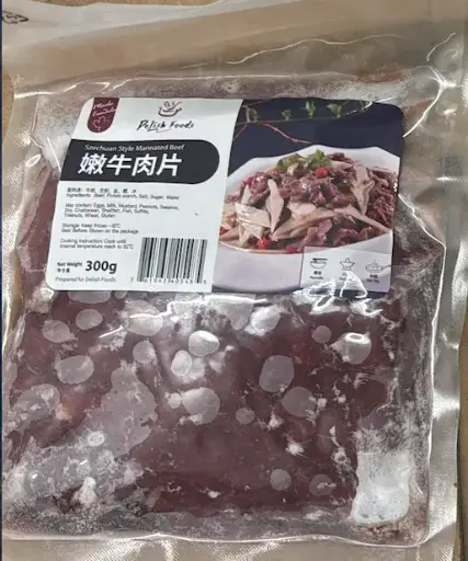 [4120012] 滑嫩牛肉片 Sichuan Style Marinated Beef 300g