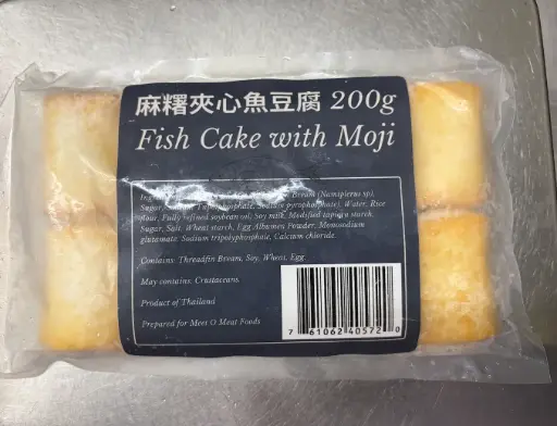 [4210012] 麻糬夾心魚豆腐 Fish Cake with Moji 200g